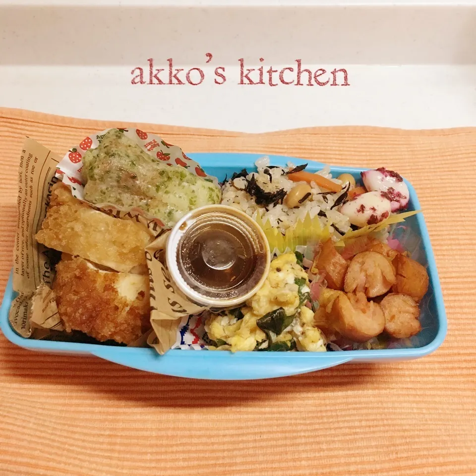 ✨息子っちのお弁当✨〜6/2金曜日〜|akkoさん