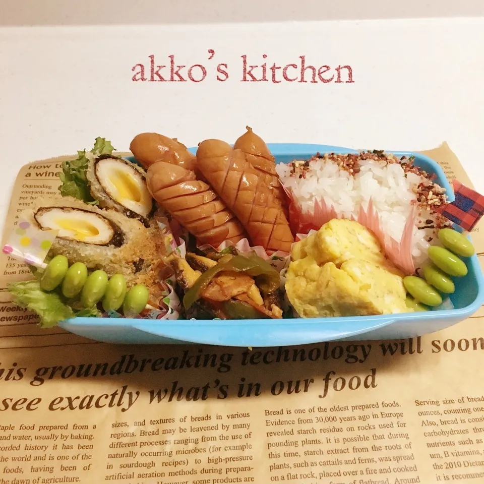 ✨息子っちのお弁当✨〜5/22火曜日〜|akkoさん