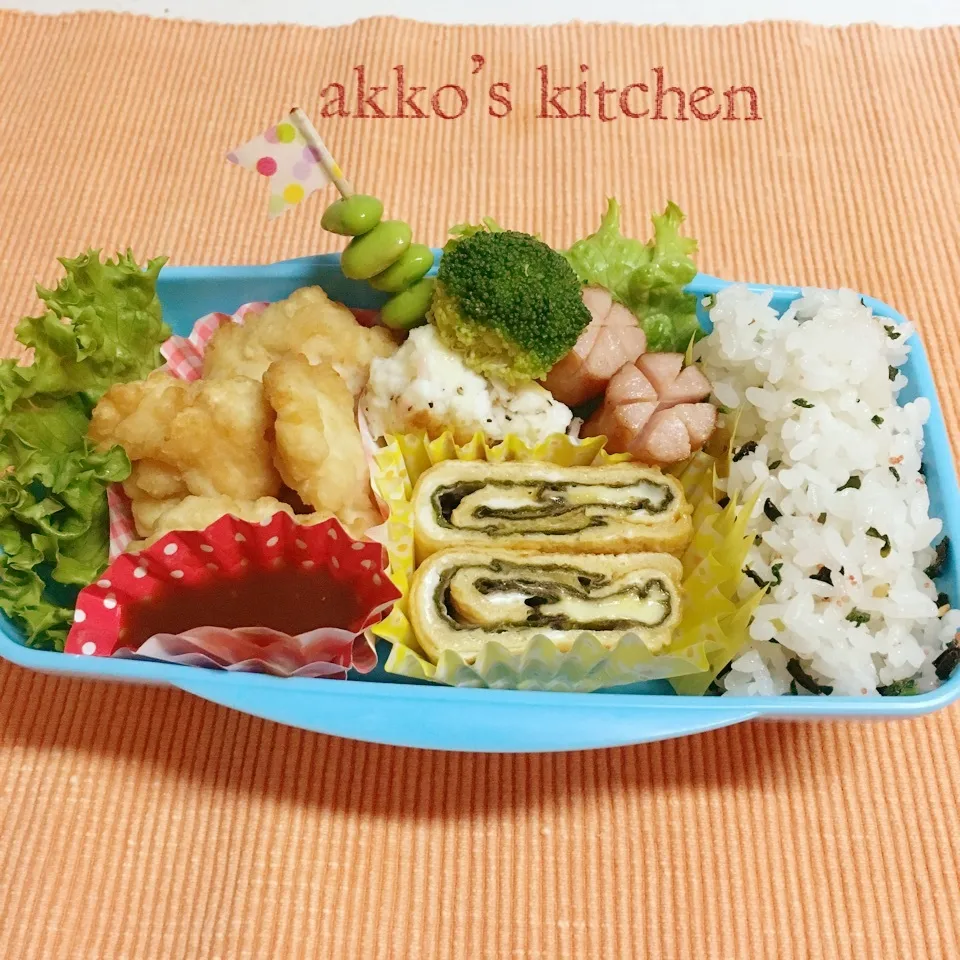 ✨息子っちのお弁当✨〜4/25火曜日〜|akkoさん