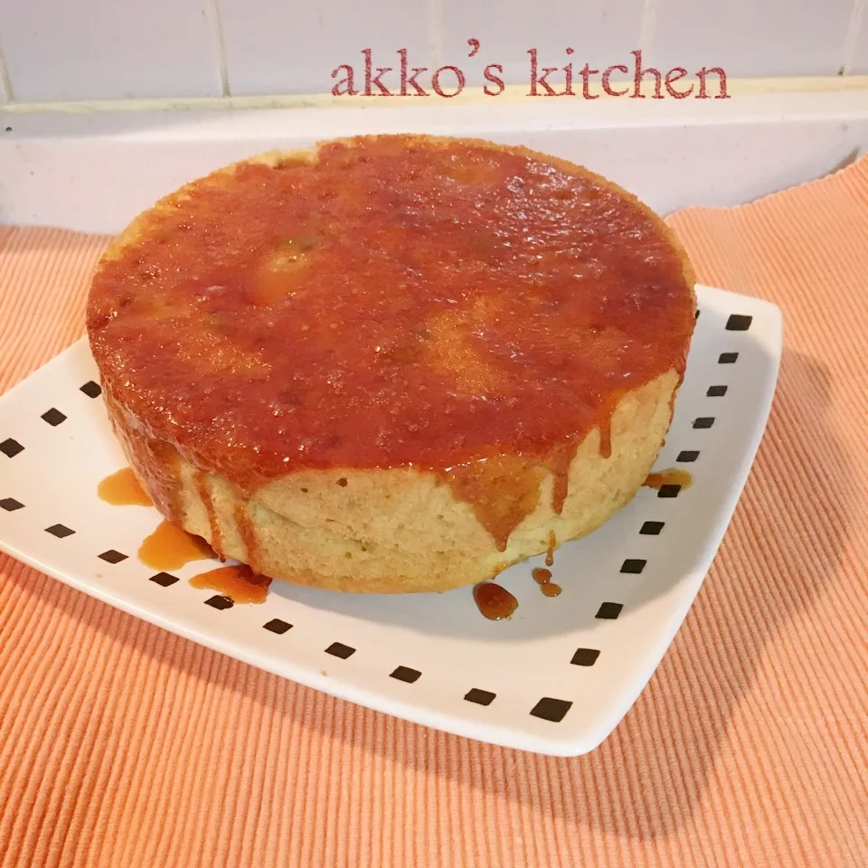 ✨スイートポテトアップルブリュレケーキ🍎✨|akkoさん