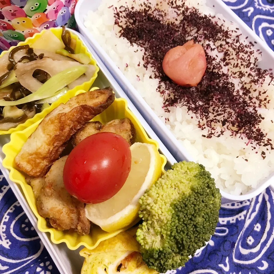 Snapdishの料理写真:高3.高1今日のお弁当|ユッコさん