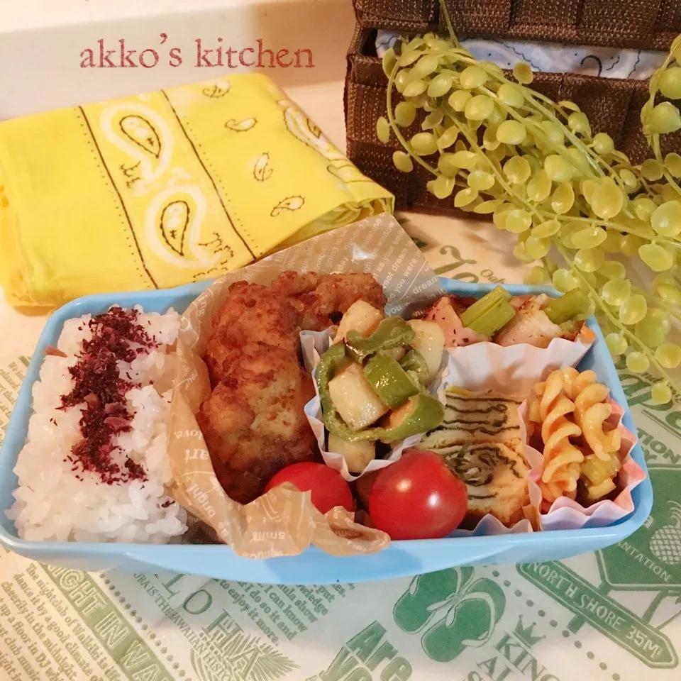 ✨息子っちのお弁当〜次男坊8/15〜✨|akkoさん