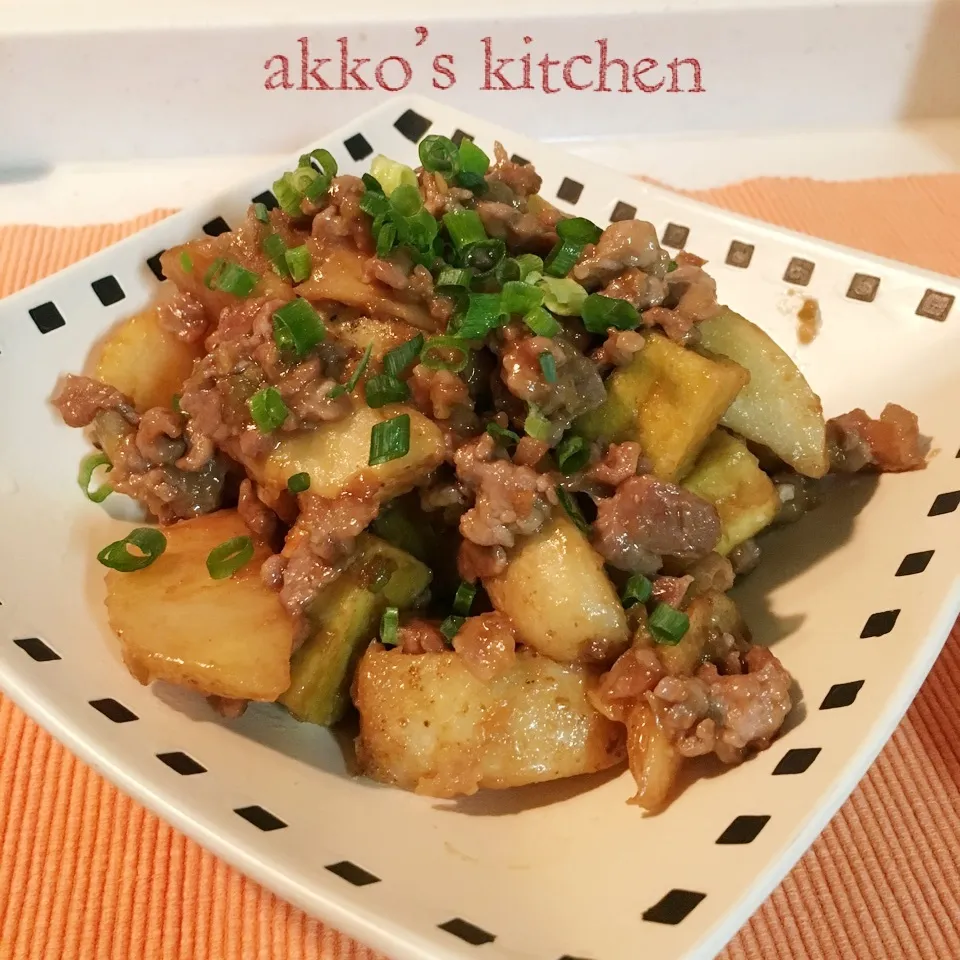 優雨さんの♡染み込む旨味❤️高野豆腐豚こまあんかけ♪|akkoさん