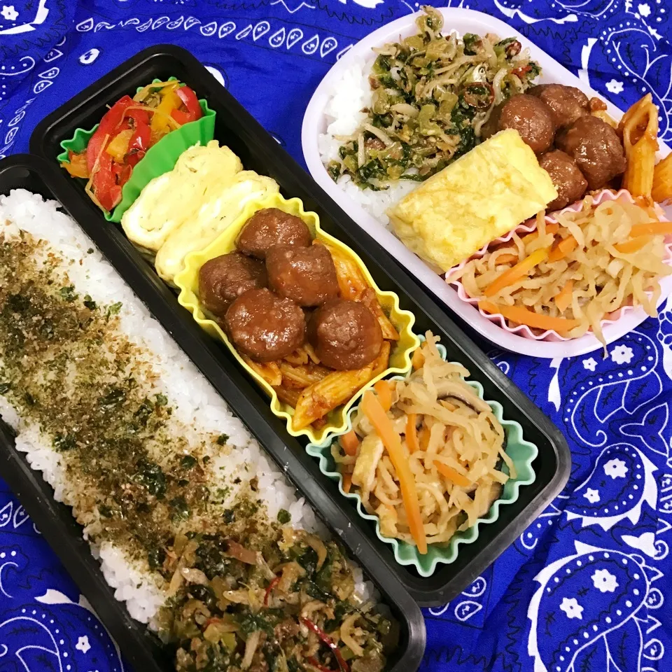 高2.中3今日のお弁当|ユッコさん