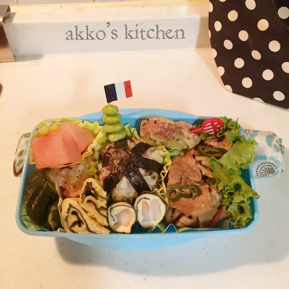 ✨息子っちのお弁当✨〜7/14木曜日〜|akkoさん