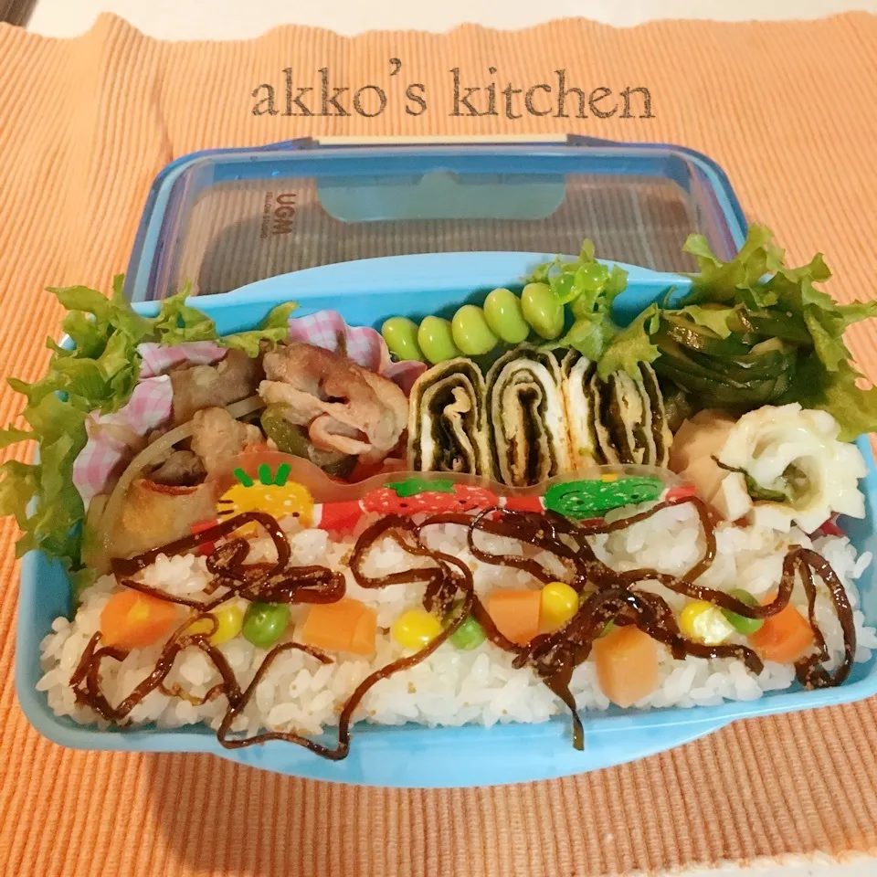 ✨息子っちのお弁当★木曜日✨|akkoさん