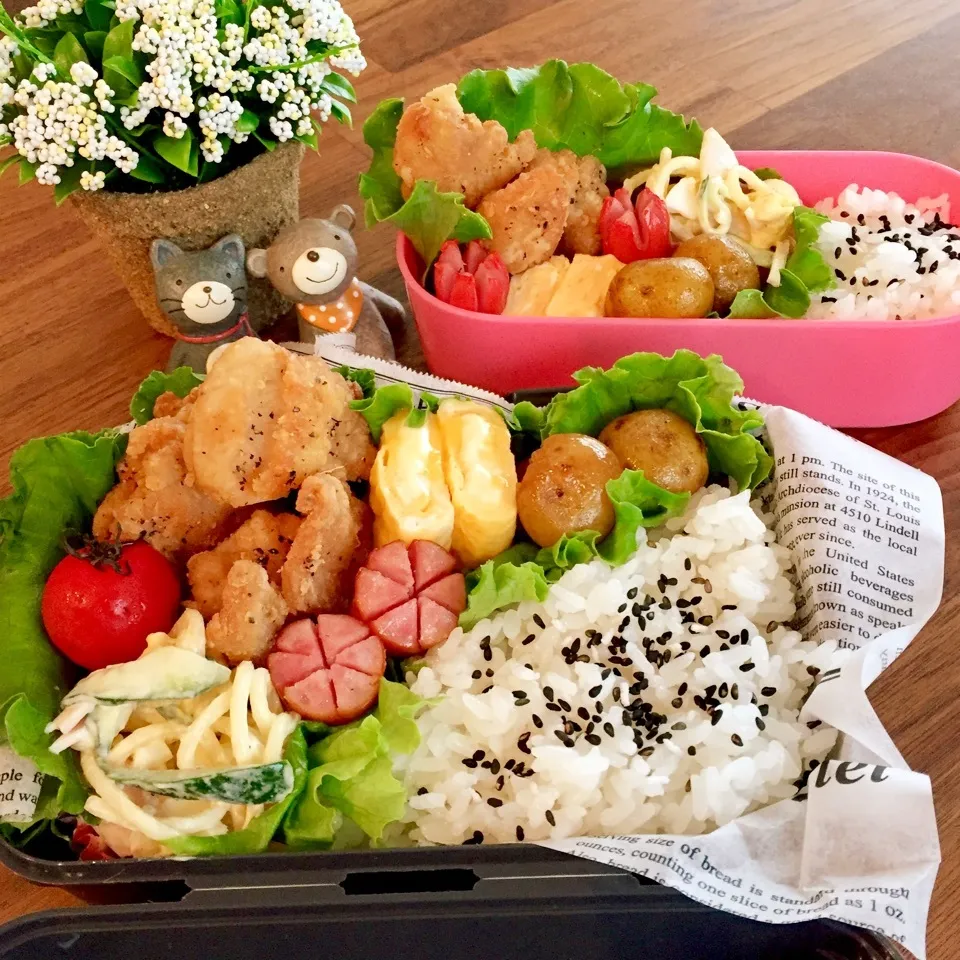 中華風塩唐揚げ弁当|rinrinさん