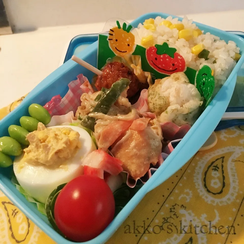 息子っちのお弁当(❛ᴗ❛人)✧|akkoさん