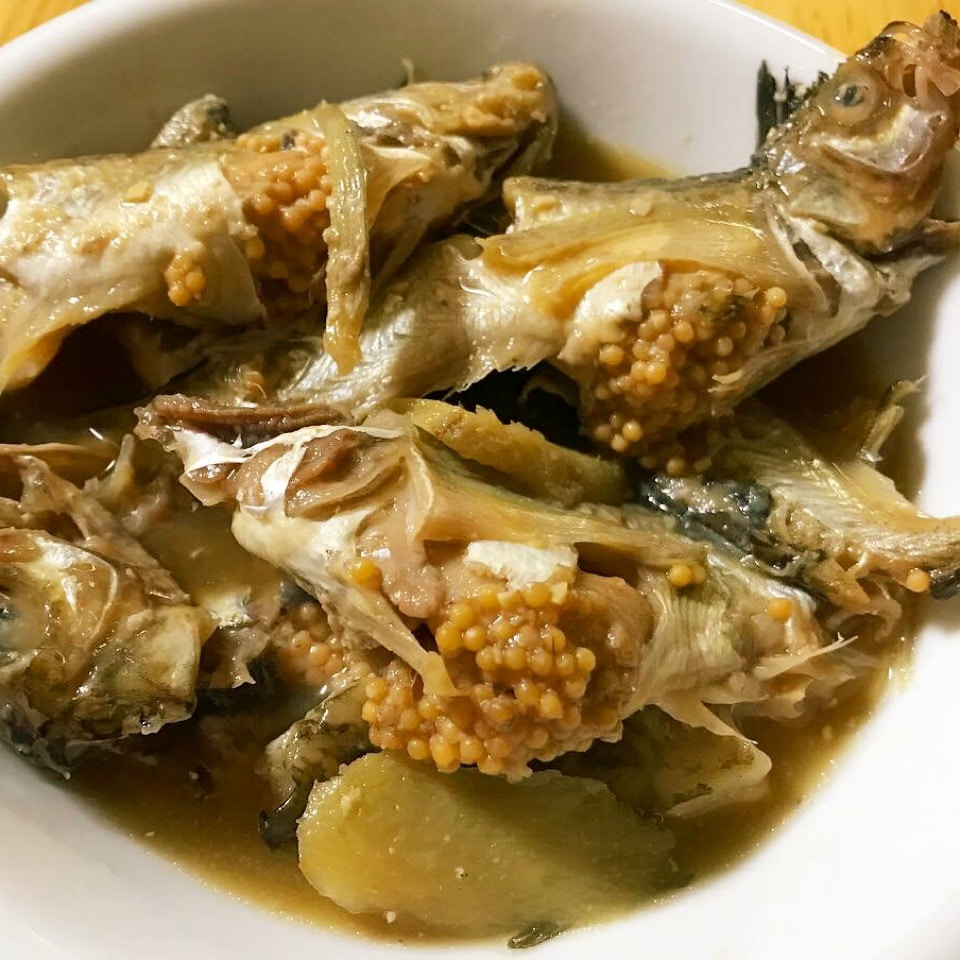 子持ちハタハタの煮付け Daiko Snapdish スナップディッシュ Id 8d4dwa