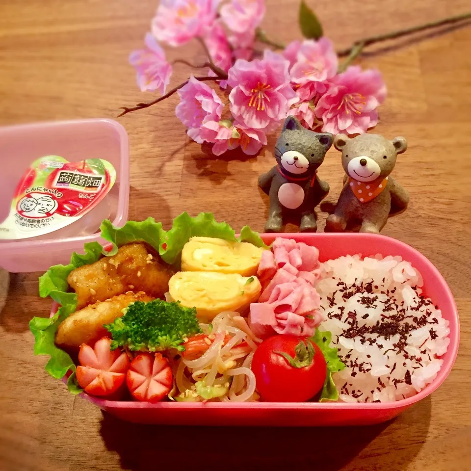 終業式🌸娘のお弁当|rinrinさん