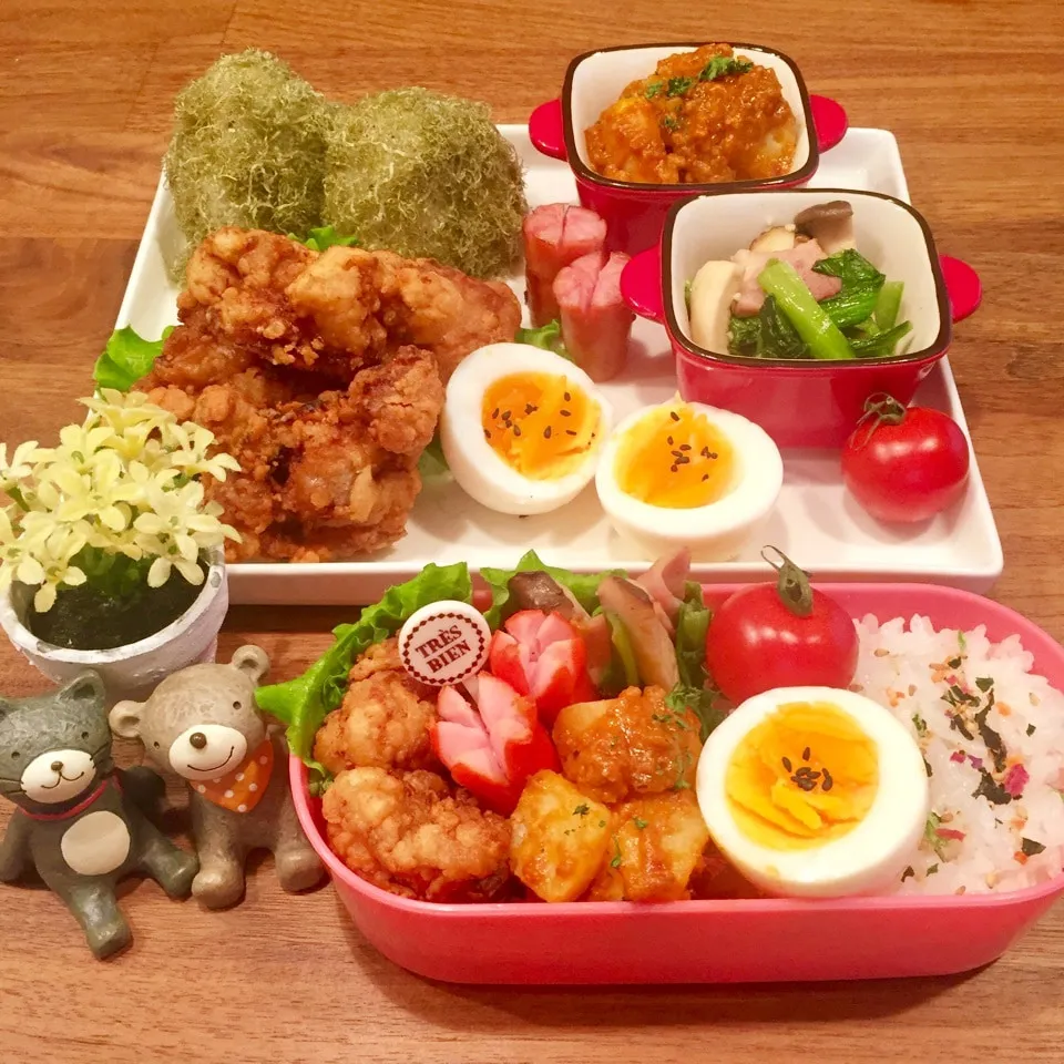 娘のお弁当＆息子の置き弁|rinrinさん