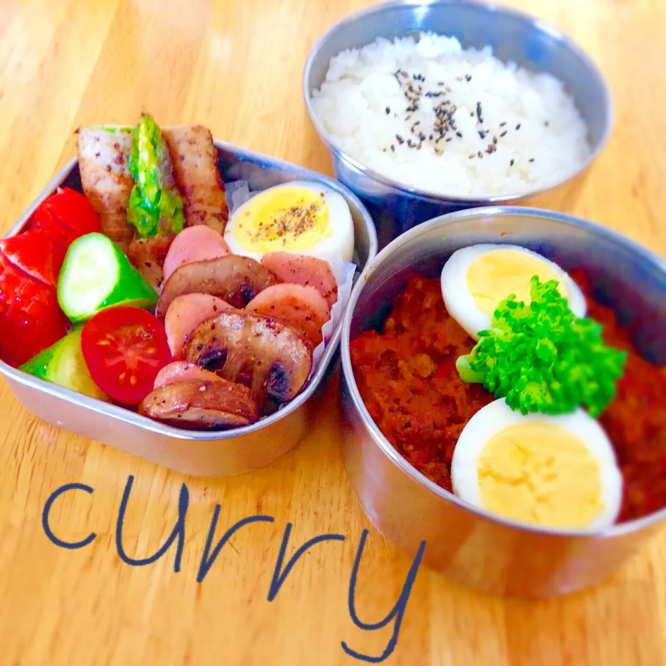 キーマカレーのお弁当😊|Daikiさん