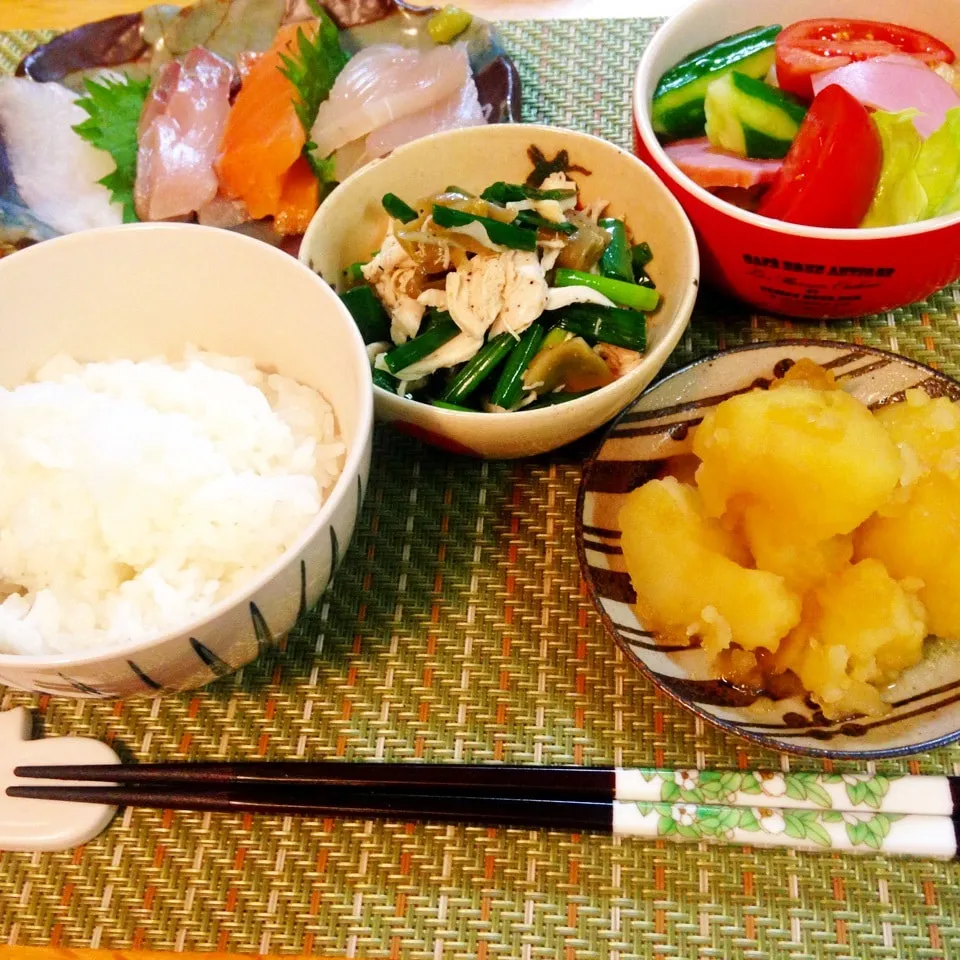 Snapdishの料理写真:今日の晩ごはん🍚|Daikiさん