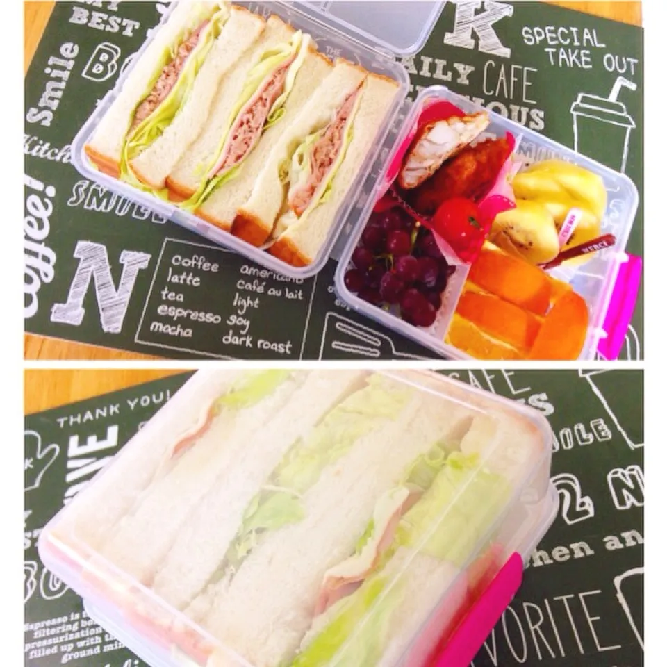 サンドイッチのお弁当🍞|Daikiさん