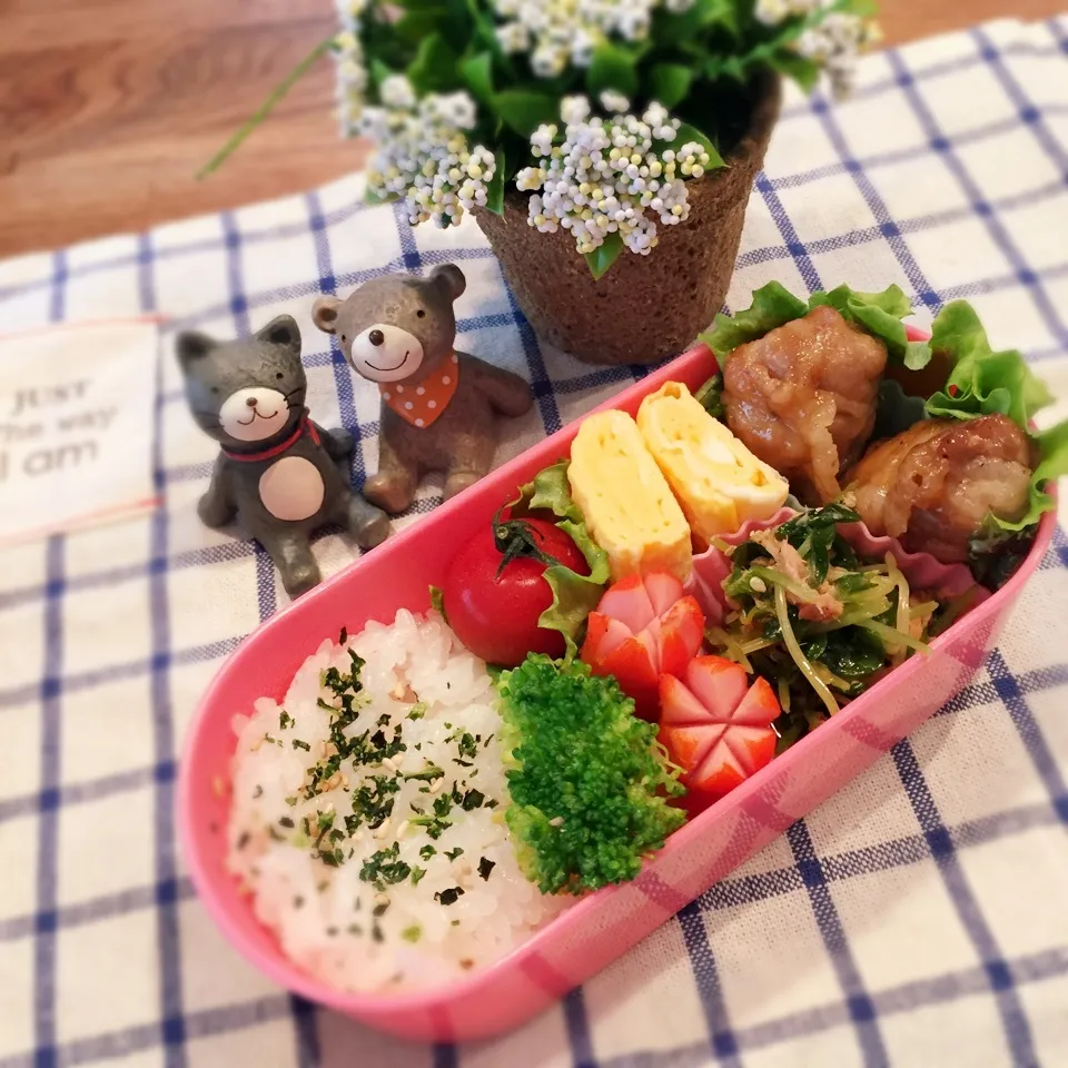 Snapdishの料理写真:今日の娘のお弁当|rinrinさん