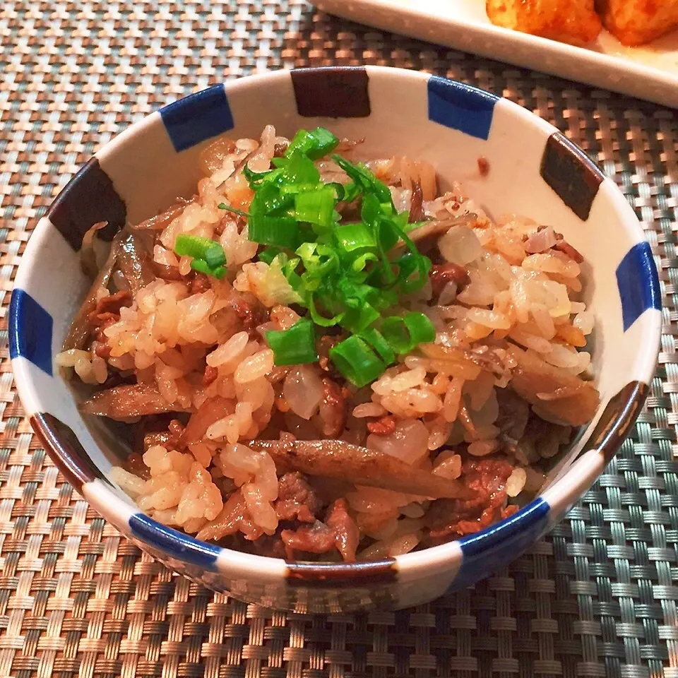 ダシダ入り～！牛ごぼう大根飯美味しい～♡|rinrinさん