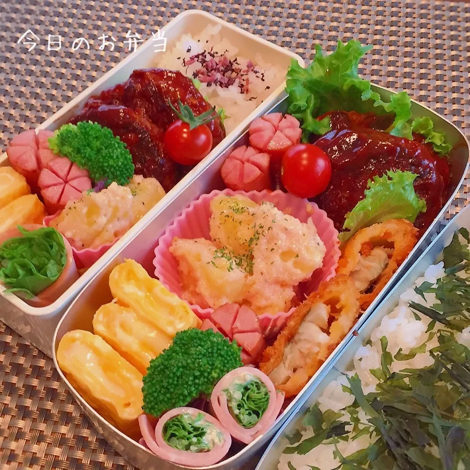 Snapdishの料理写真:今日のお弁当|rinrinさん