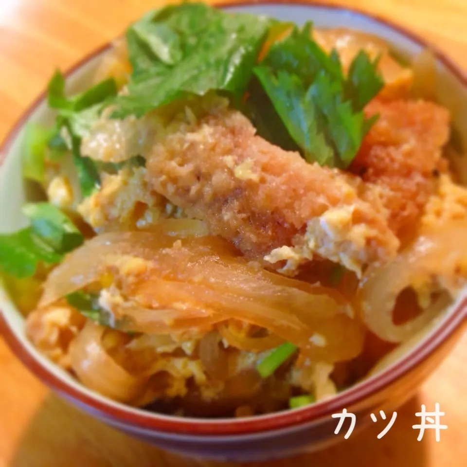 カツ丼の晩ごはん^_^|Daikiさん