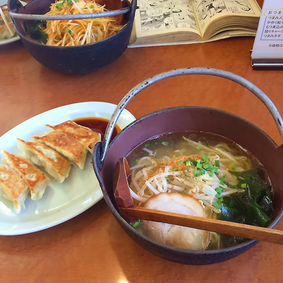 塩ラーメン＆焼き餃子|☆KUMIKO☆さん