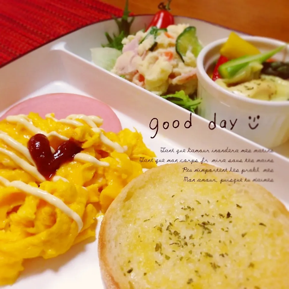 Snapdishの料理写真:＊breakfast＊|n＊さん