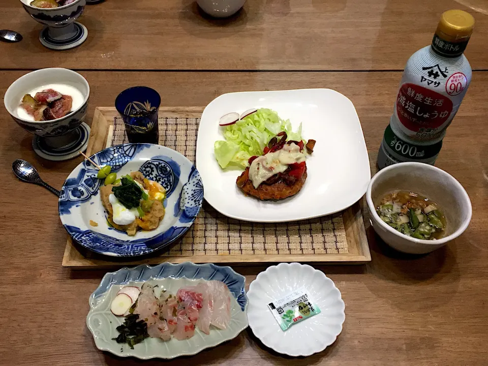 Snapdishの料理写真:昆布茶で鯛を昆布〆|マダム   ハ・シャーミさん