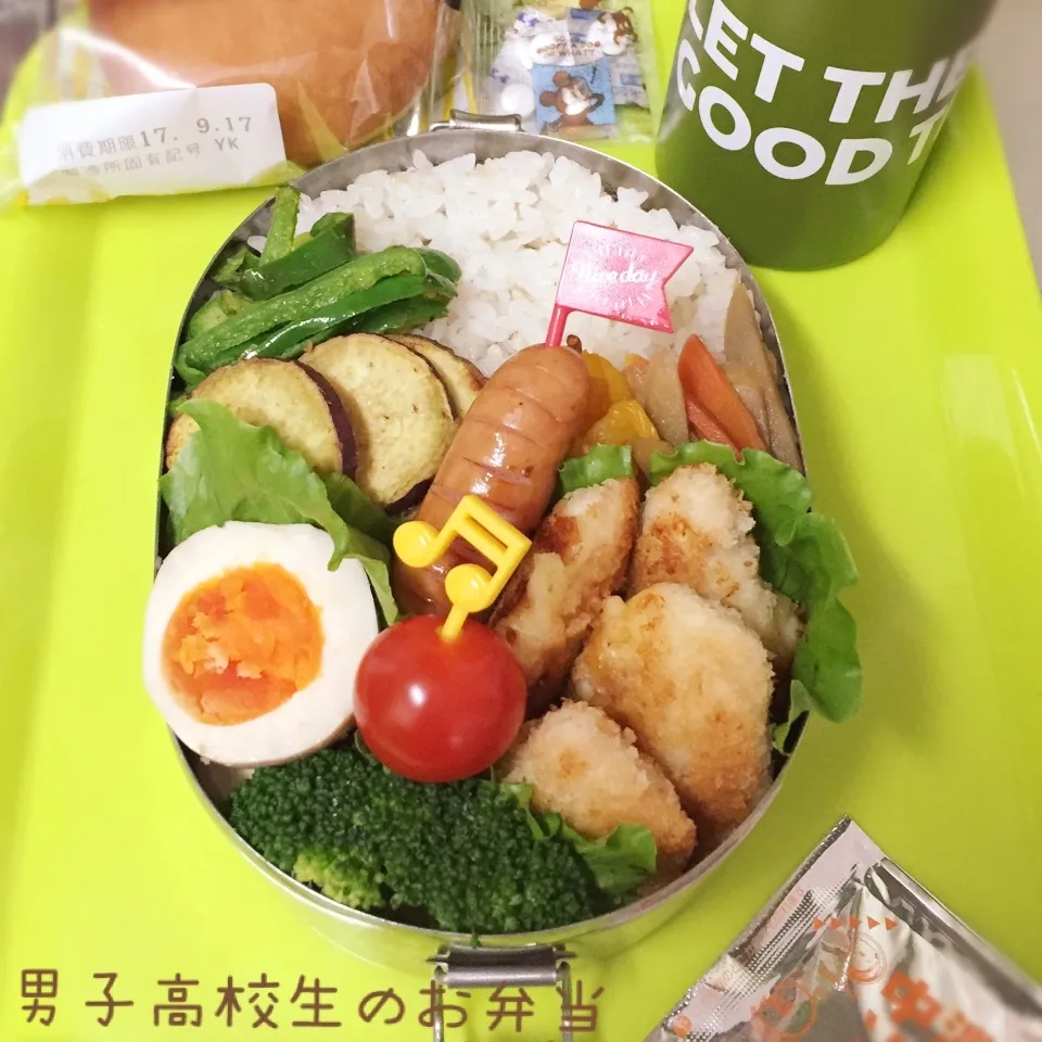 高1男子のお弁当 ささみチーズフライ|チャコさん