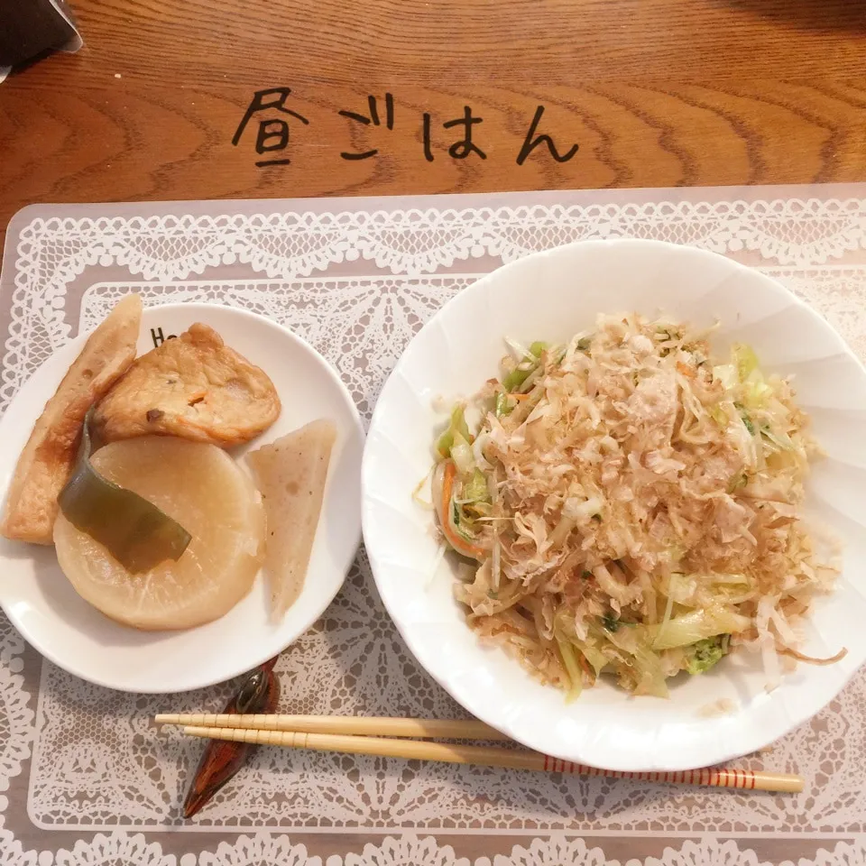 焼うどん、おでん|yakinasuさん