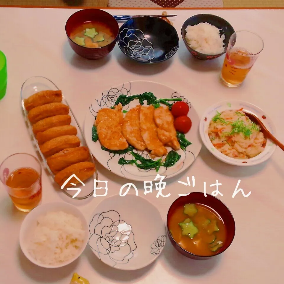 鶏肉の梅にんにくソース焼き|かおりんさん