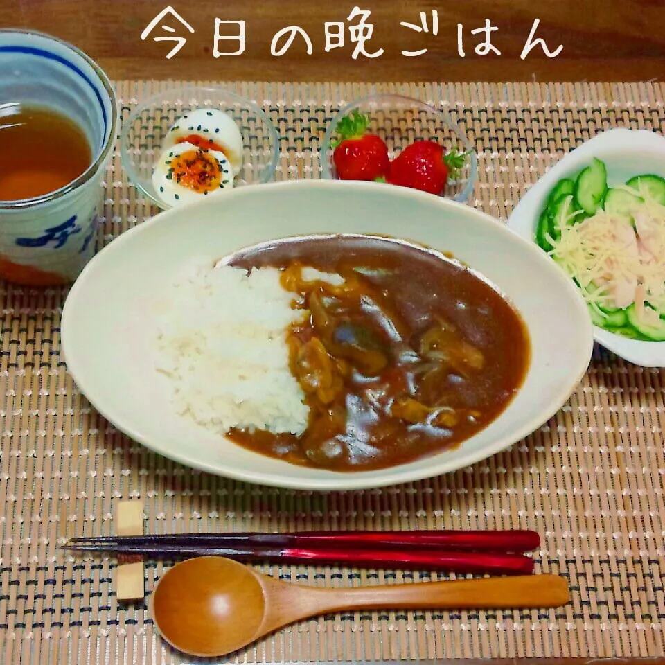 なすとあさりのカレー|かおりんさん