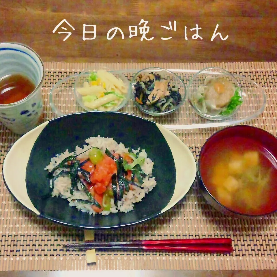 サーモンたたき丼|かおりんさん