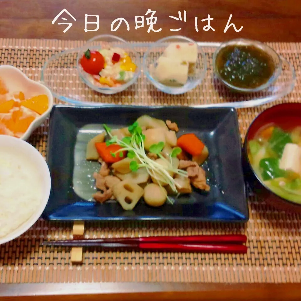 Snapdishの料理写真:筑前煮|かおりんさん