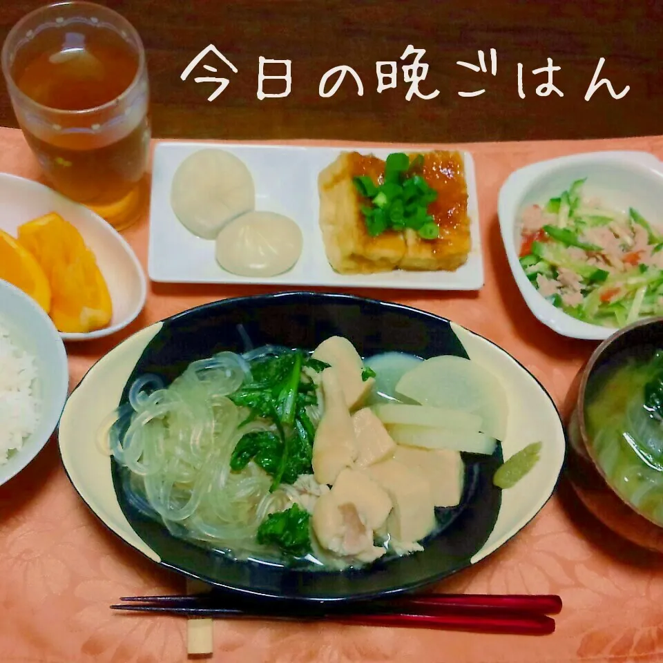 鶏肉と高野豆腐の煮物|かおりんさん