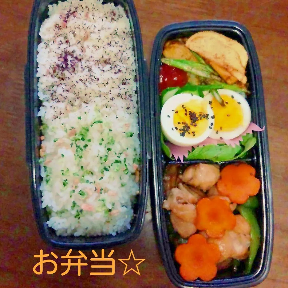 鶏の照り焼き弁当|かおりんさん