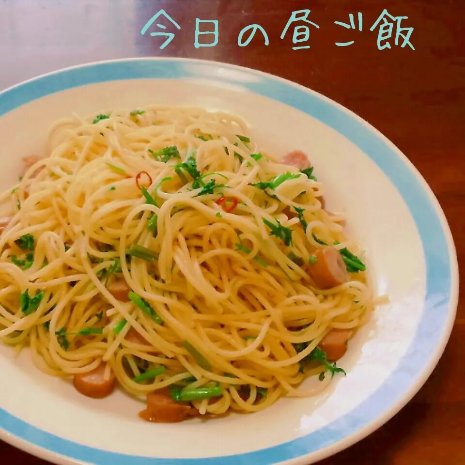 セリの和風パスタ|かおりんさん