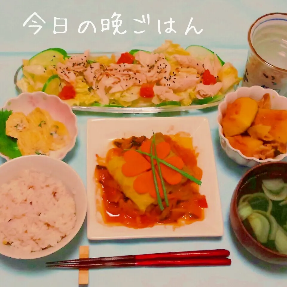 Snapdishの料理写真:クローバーのロールキャベツ|かおりんさん