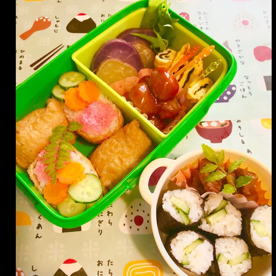 旦那の夜勤のお弁当🍱|ぷーはるひゅうさん