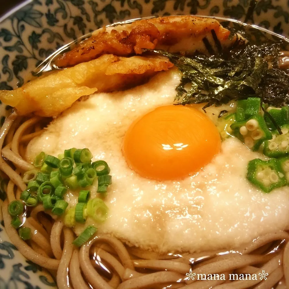 お蕎麦de夏の終わりのハーモニー♡夏から秋へ|まなまな♡さん