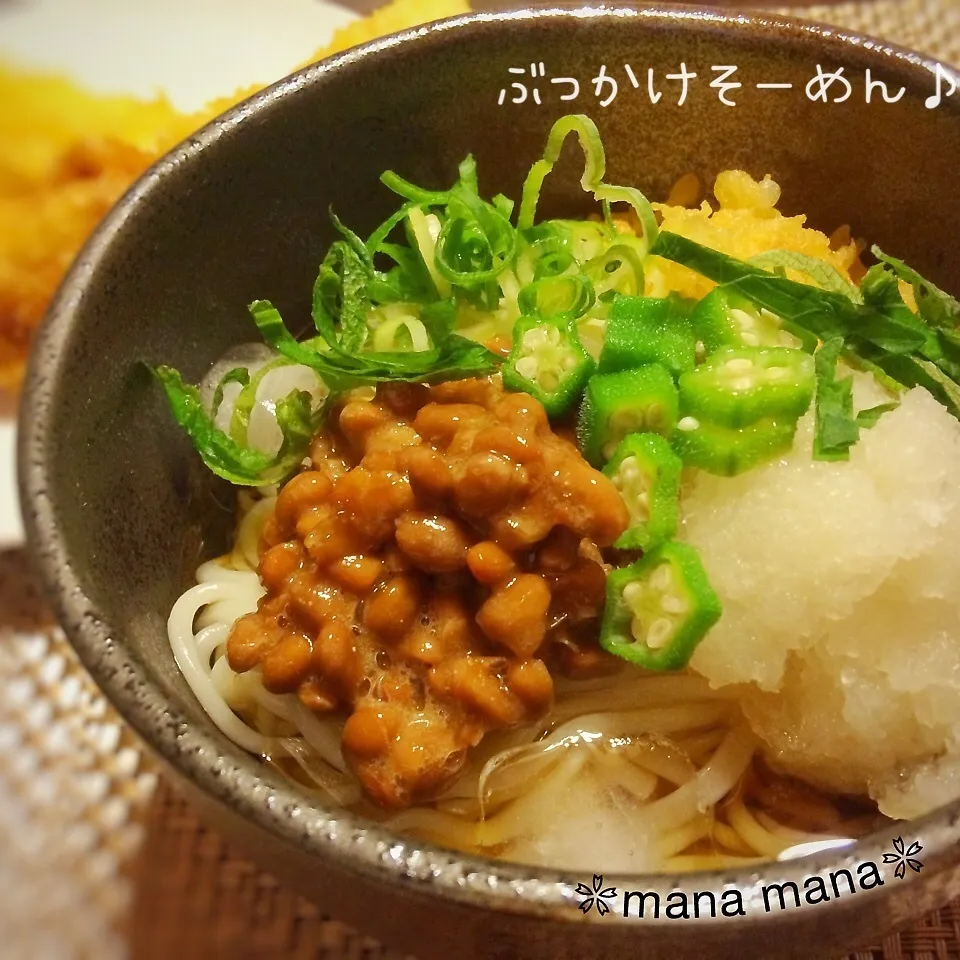 食欲回復♪ぶっかけそーめん|まなまな♡さん