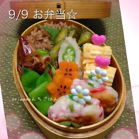 気もそぞろな子持ちいかの生姜煮と生姜はんぺん弁当☆|chouchouさん