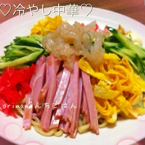 Snapdishの料理写真:会いたかったぁ〜♡冷やし中華様o(^▽^)o|chouchouさん