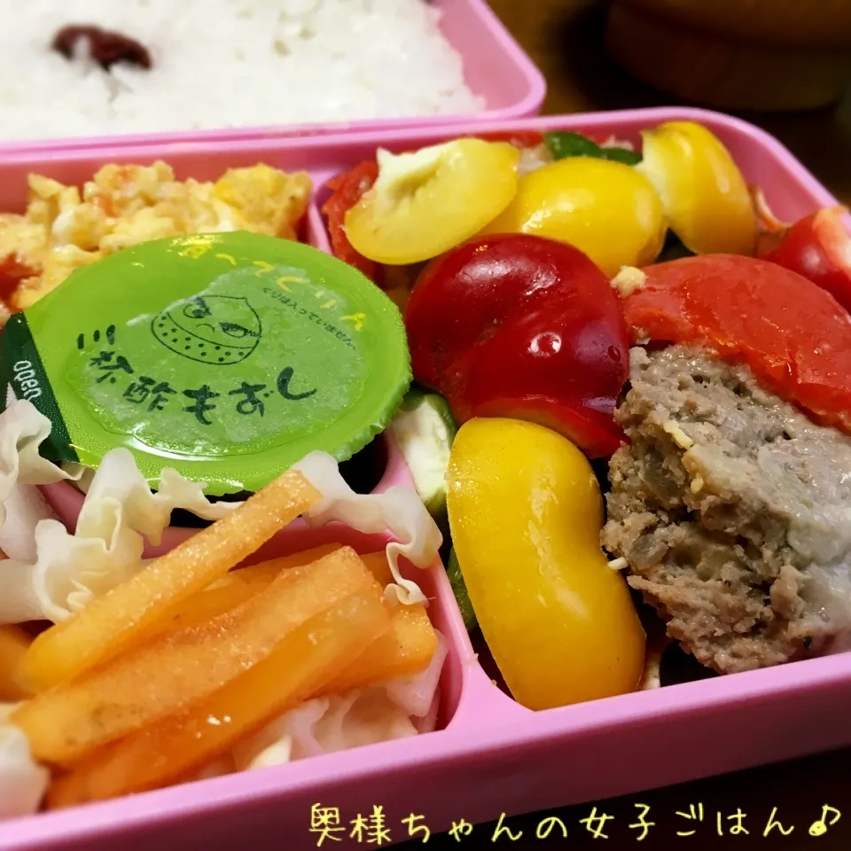 翌日スライド登板したパプリカ肉詰め弁当♪|とみとみたろうの男子ごはん♪さん