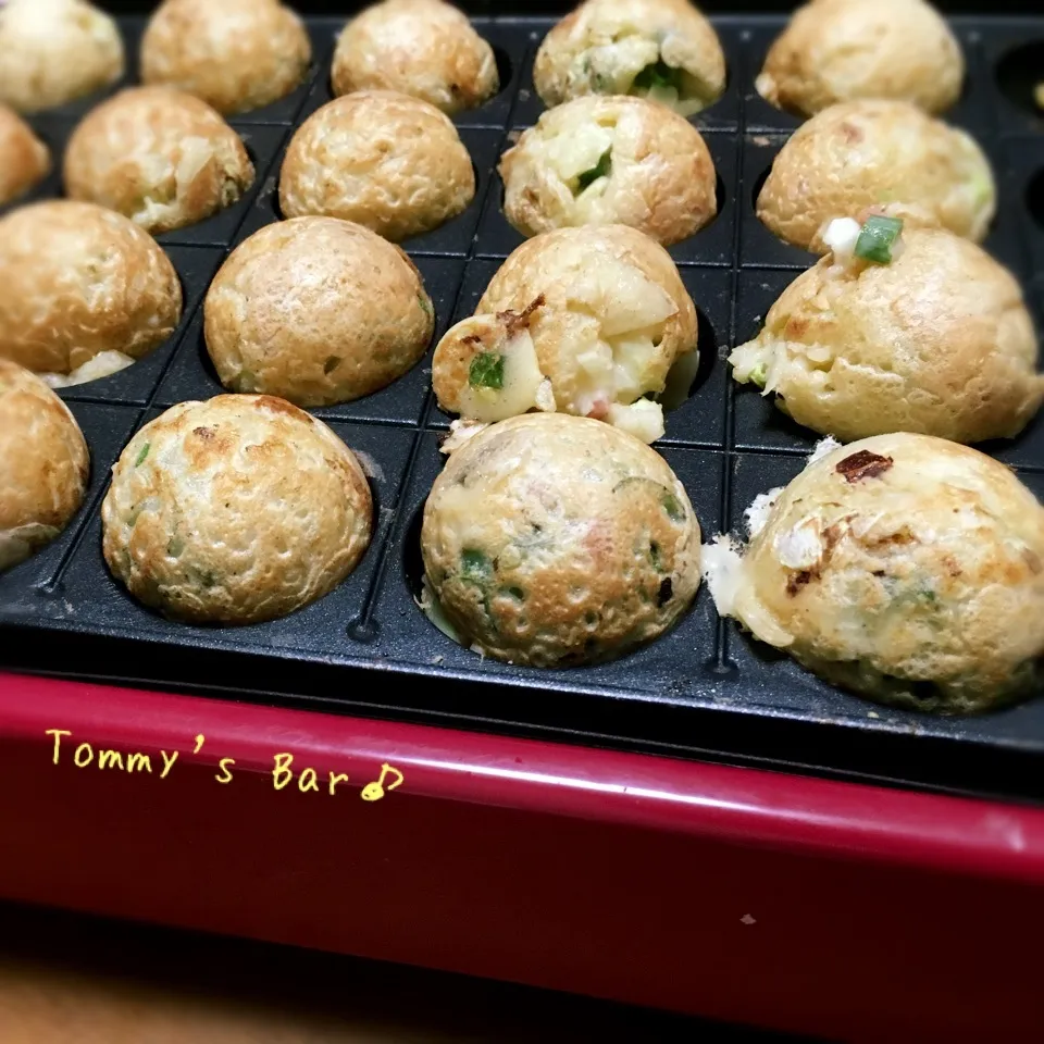 【2016夏！】プランタのネギdeたこ焼きパーティ〜♪|とみとみたろうの男子ごはん♪さん