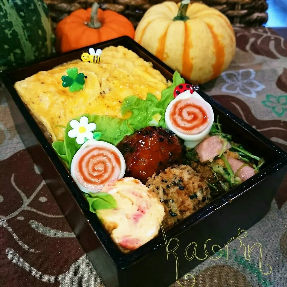 ギョニソロールケーキ弁当♪|かおりん✴︎❤︎さん