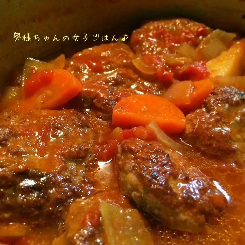 でらぁ旨しっ‼️ハンバーーーーーーグ‼️|とみとみたろうの男子ごはん♪さん