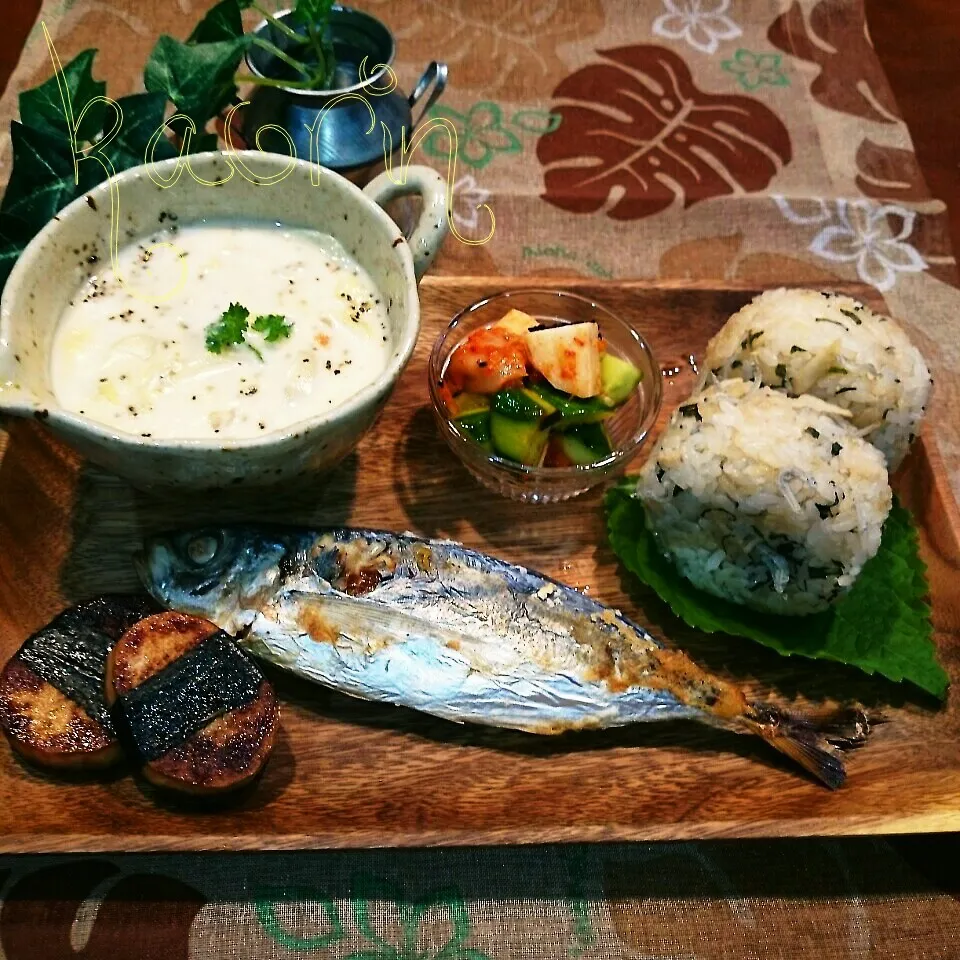 今日の夕飯♪魚介と野菜のチャウダー♪|かおりん✴︎❤︎さん