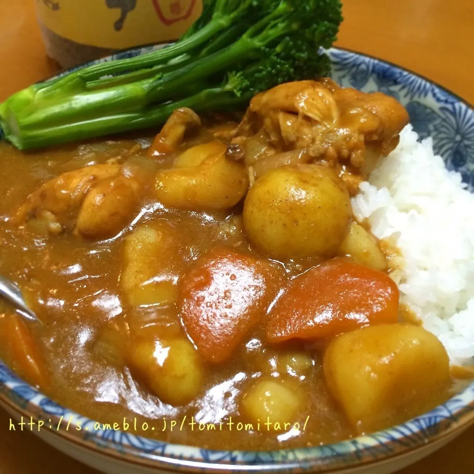 自家製玉ねぎじゃがいもdeカレーライス♪|とみとみたろうの男子ごはん♪さん