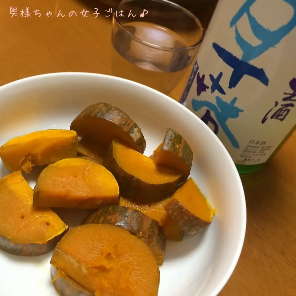 ひょうたんかぼちゃの煮物で晩酌〜♪|とみとみたろうの男子ごはん♪さん