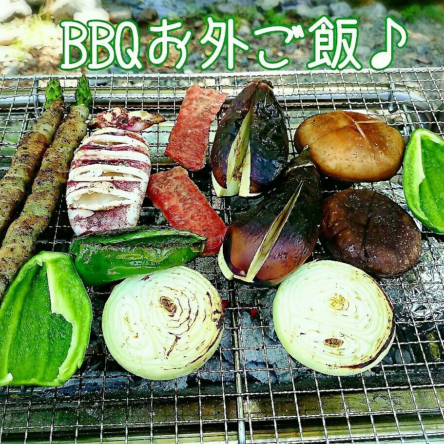 BBQ♪朽木キャンプ場なぅ☆|かおりん✴︎❤︎さん