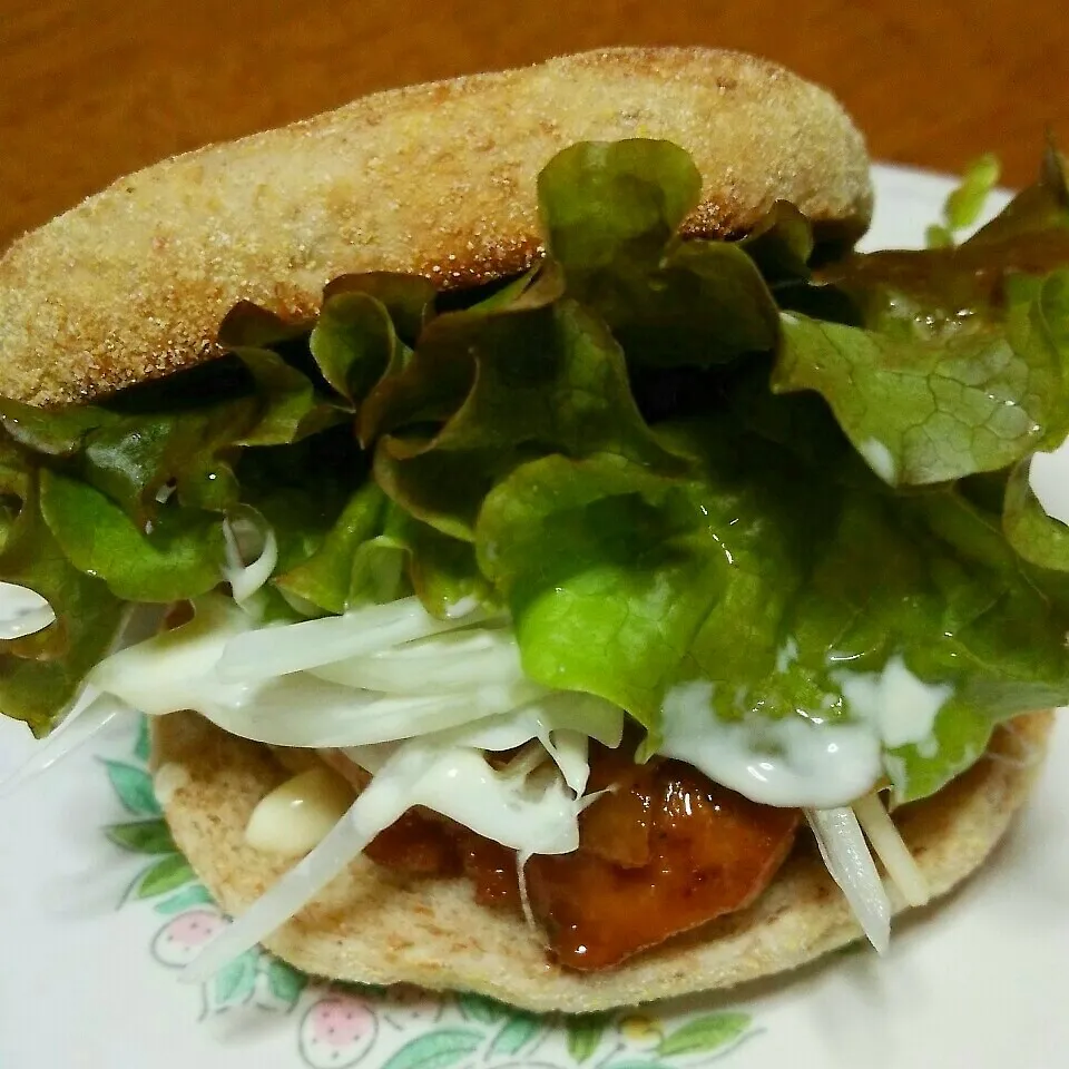 てりやきチキンバーガー|ひろにぃさん