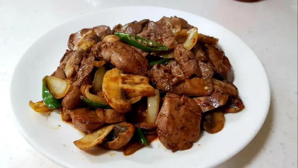 saute chicken liver|steven z.y.さん